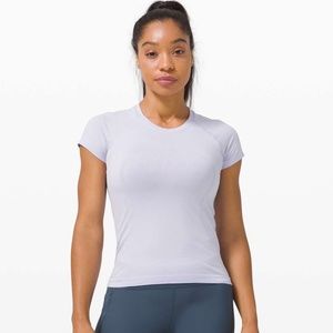 Lululemon Swiftly Tech Short Sleeve 2.0 *Race Serene Blue Size 6